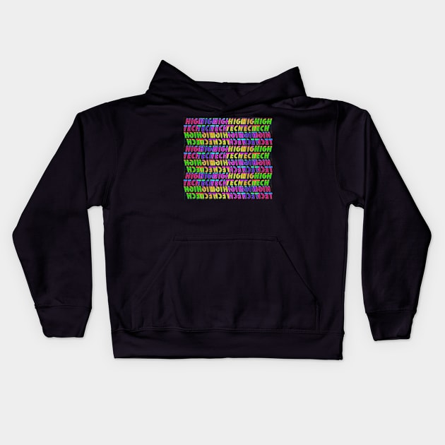 High Tech Kids Hoodie by stefy